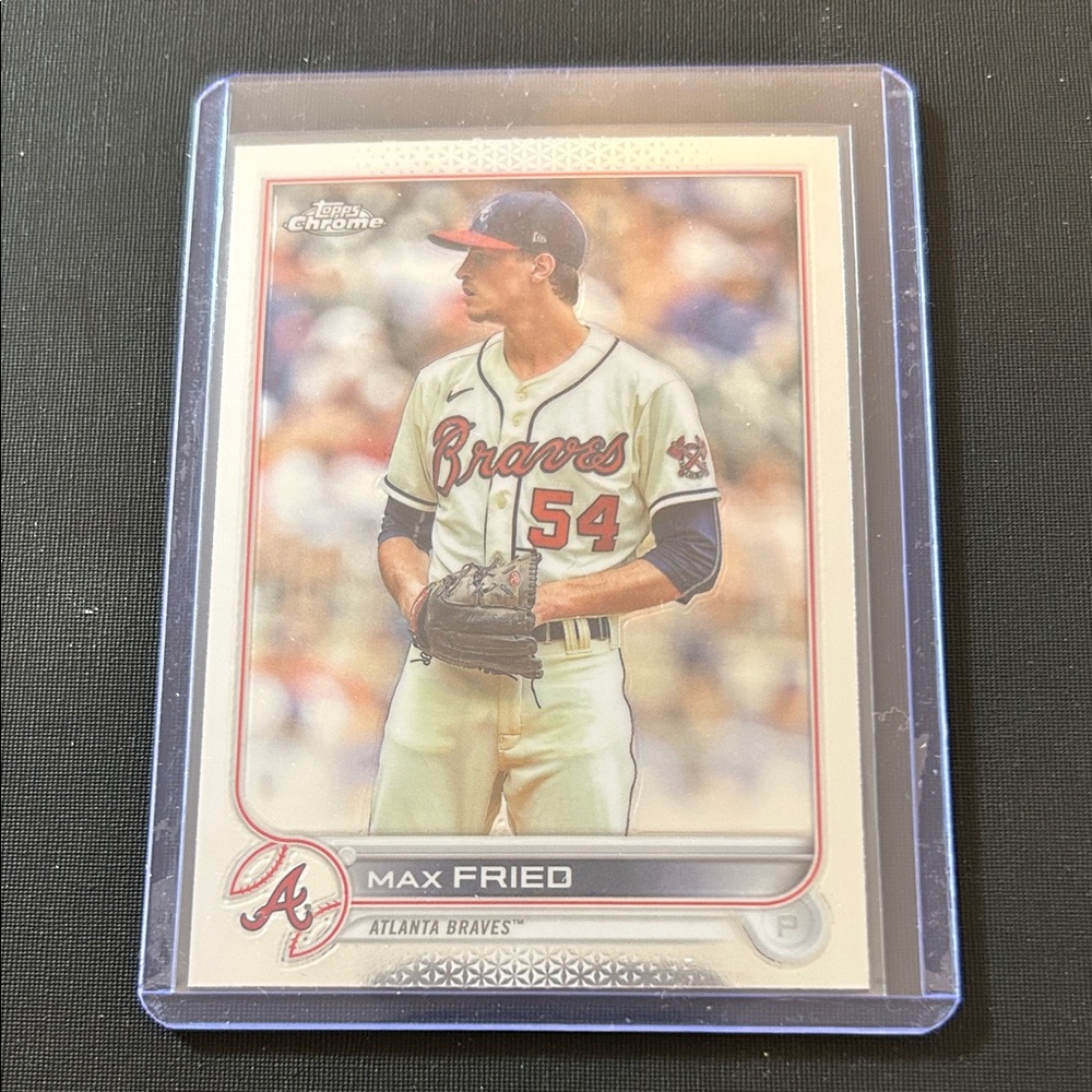2022 Topps Chrome - Max Fried #75 Atlanta Braves